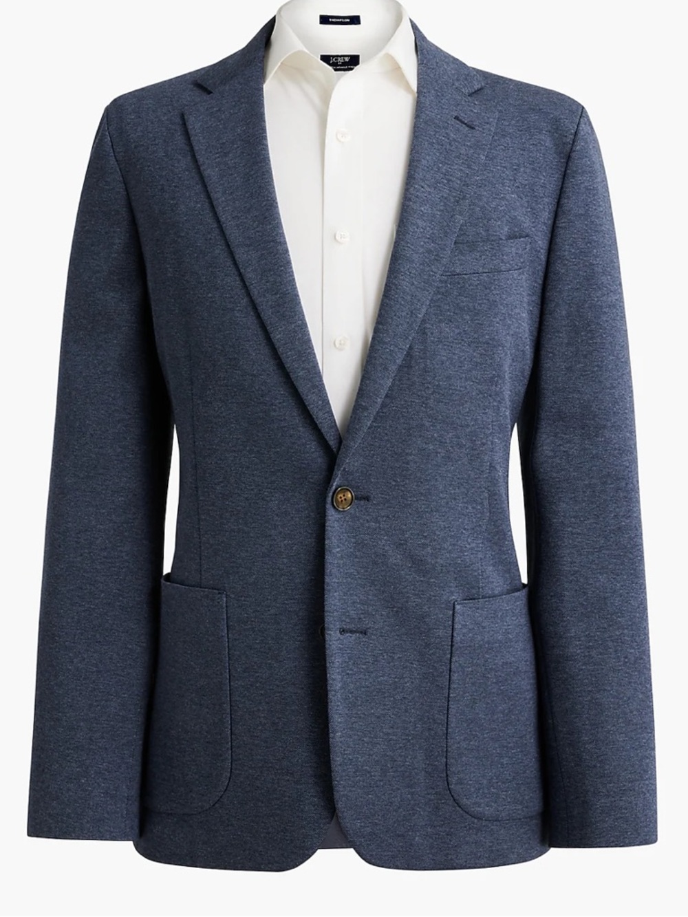 J. Crew Slim-Fit Thompson 42 Reg Navy Knit Blazer - BW430